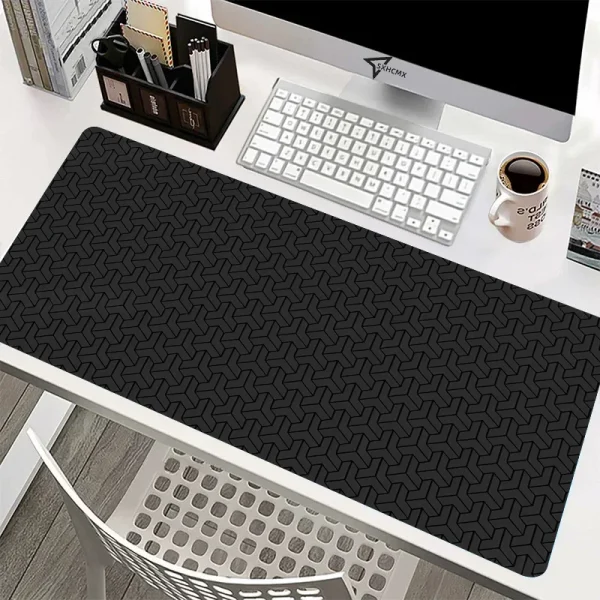 Deskmat Carpet Desk Accessories Gamer Mause Pad White and Black Mouse Pad Large Mousepad 900x400 Office Tables Mat Dropshipping